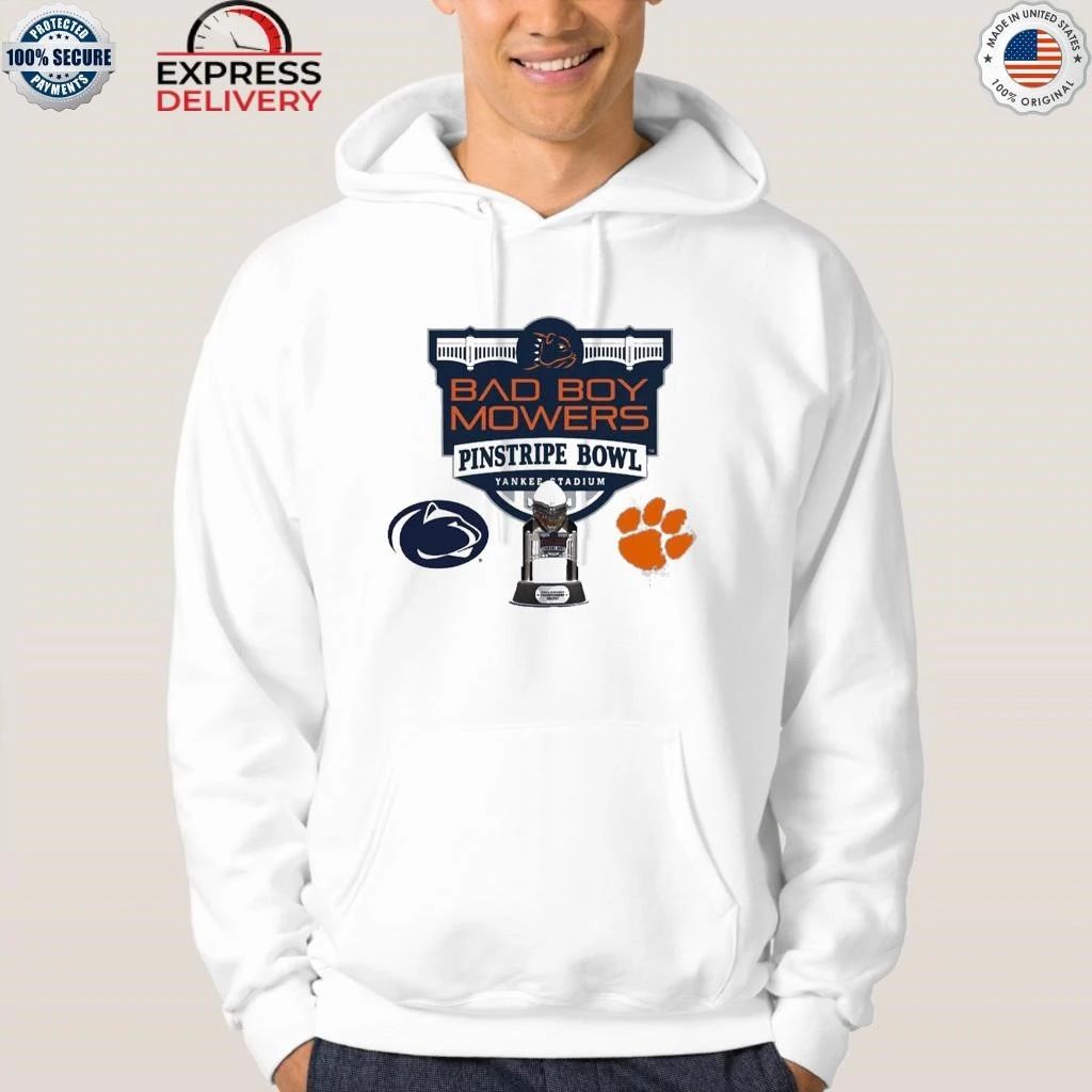Bad Boy Mowers Pinstripe Bowl Matchup Penn State Nittany Lions Vs Clemson Tigers On December 27 2025 Shirt