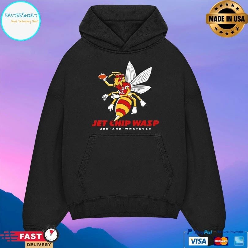 Jet Chip Wasp 3rd And Whatever Bee Kansas City Chiefs T-shirt