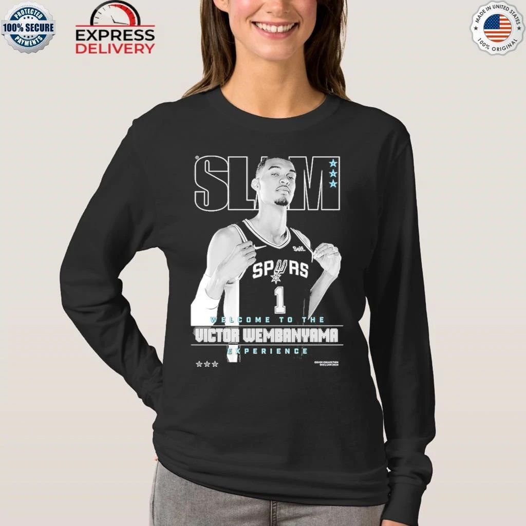 Victor Wembanyama San Antonio Spurs SLAM Cover Shirt