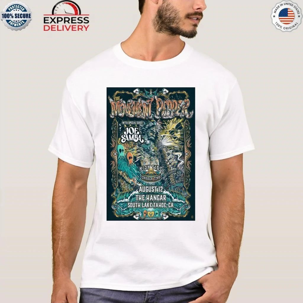 The Movement And Pepper 8 12 2026 South Lake Tahoe CA Shirt
