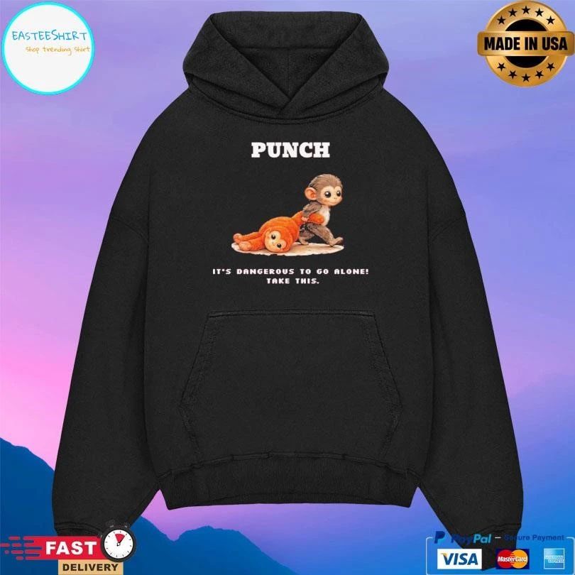Monkey Punch It’s Dangerous To Go Alone Take This 2026 T-shirts
