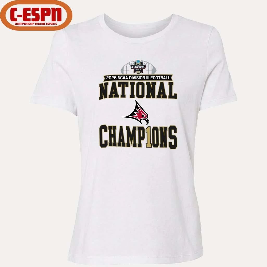 UW-River Falls 2026 NCAA DIII Football National Champions Locker Room T-Shirt