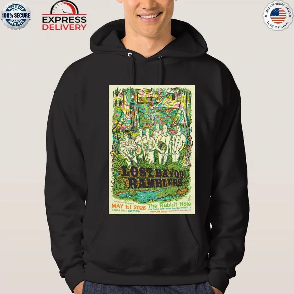 Lost Bayou Ramblers The Rabbit Hole New Orleans LA May 1 2026 Shirt