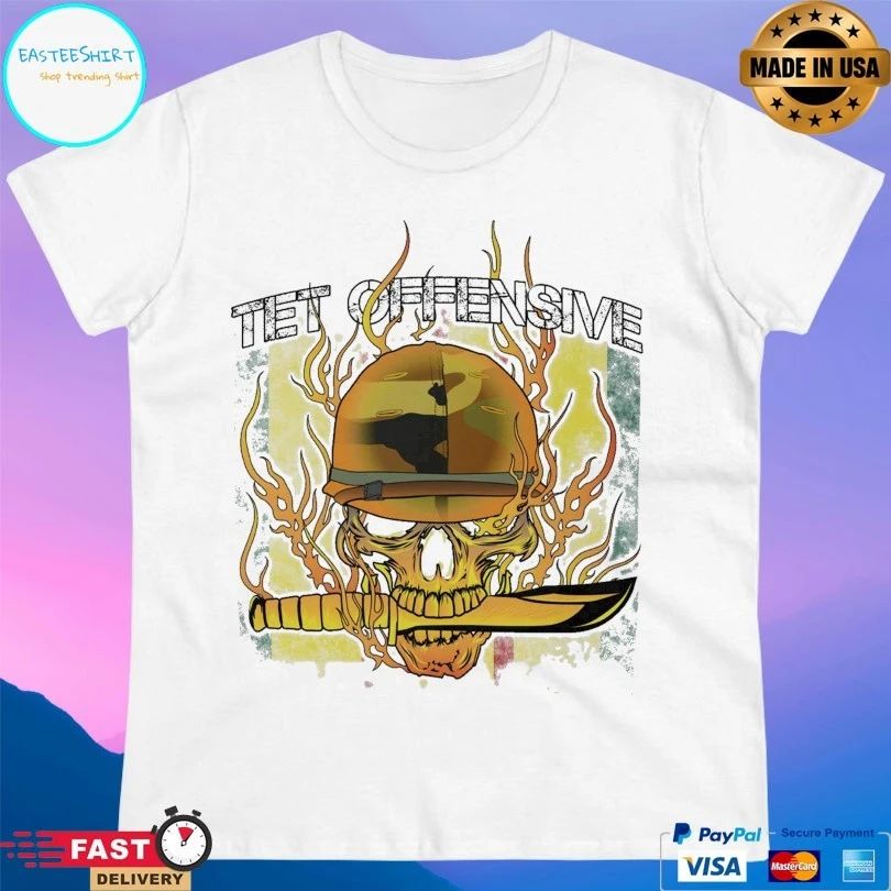 Tet Offensive Skull T-shirt