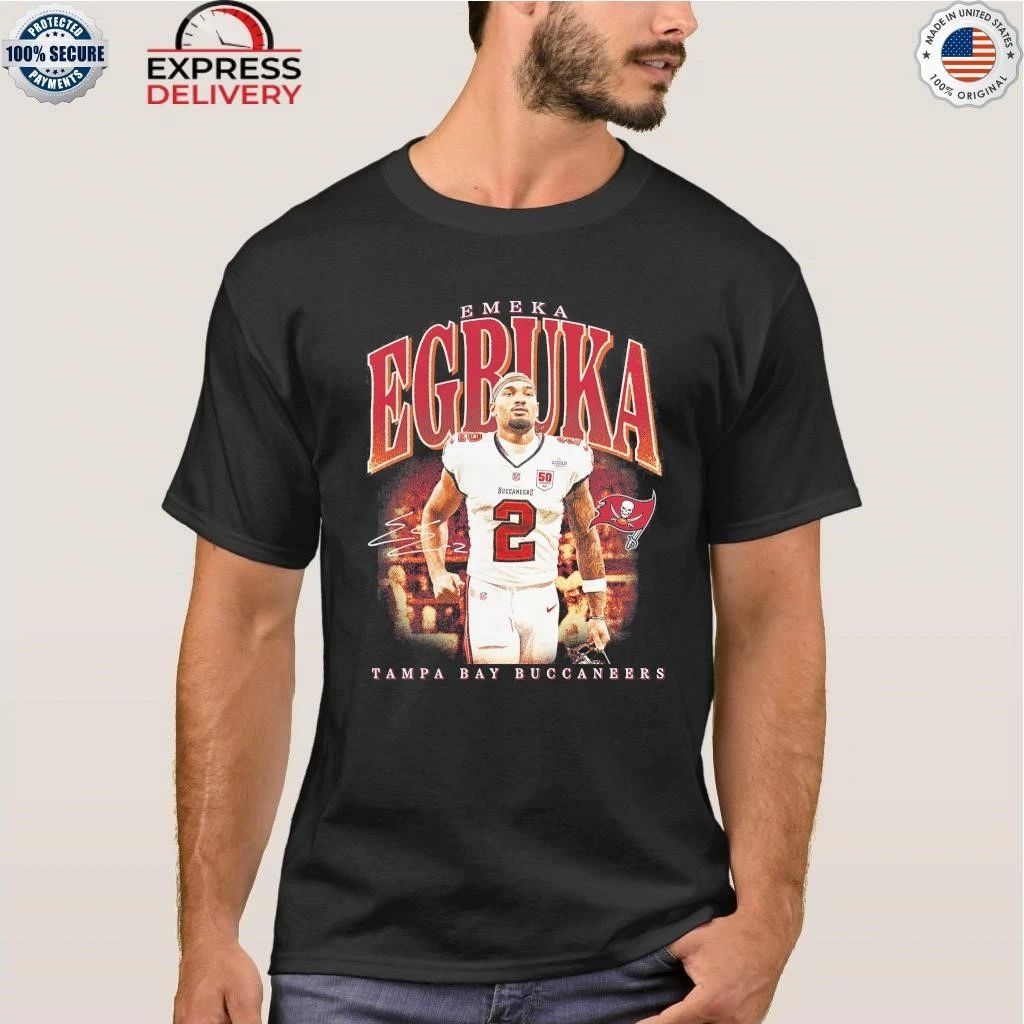 Emeka Egbuka Tampa Bay Buccaneers Big & Tall Player Hype Shirt