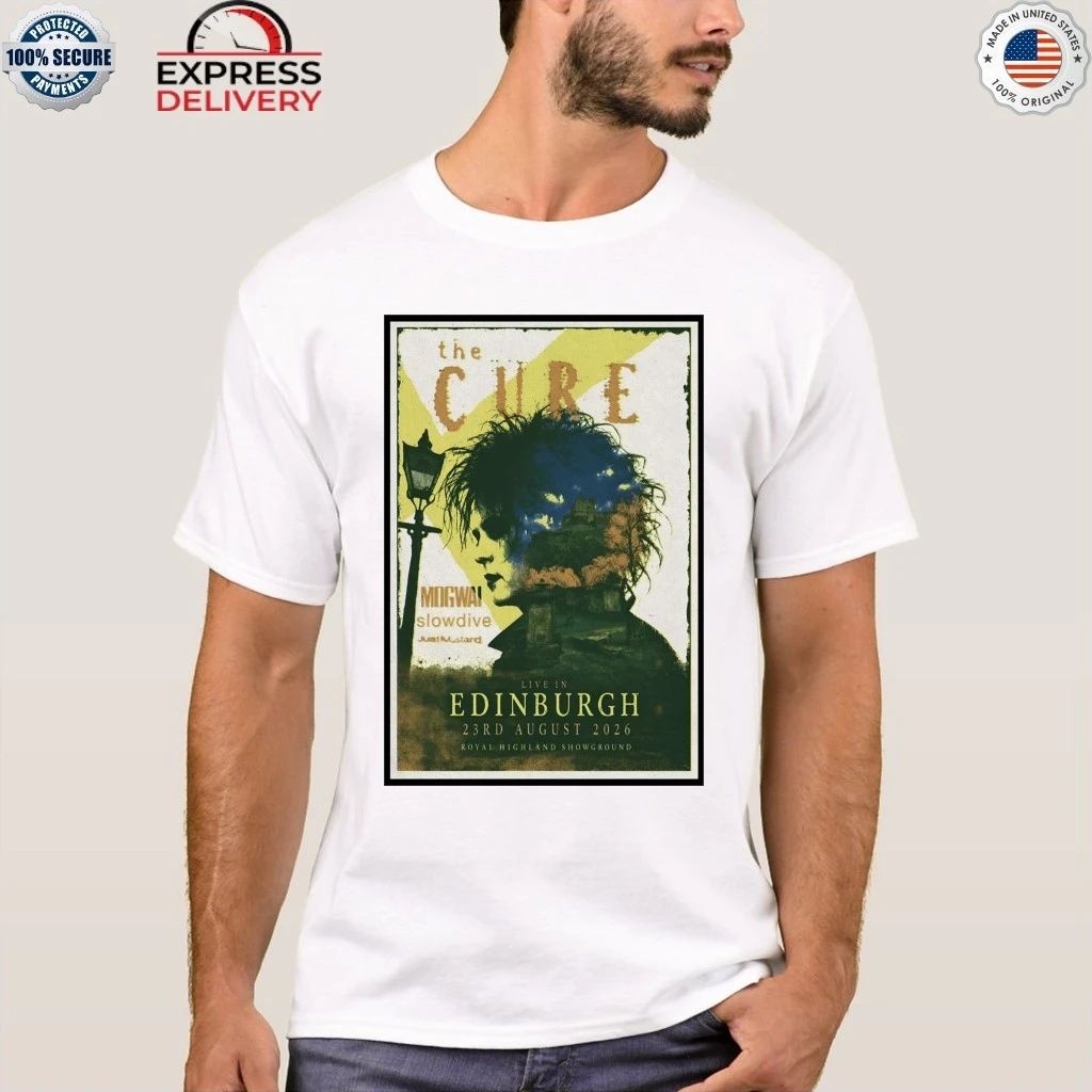 The Cure Ingliston Scotland 8 23 2026 Shirt