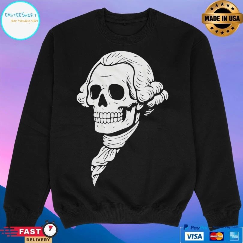 Poor Richard Monogram Logo Drilling Skull T-shirts
