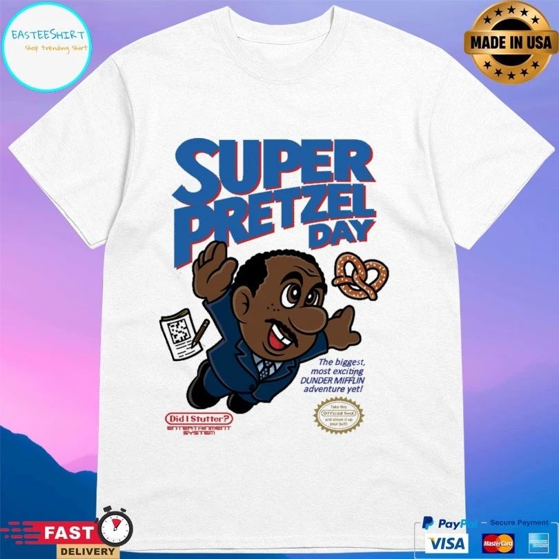 Super Pretzel Day The Biggest Most Exciting Dunder Mifflin Adventure Yet T-shirt