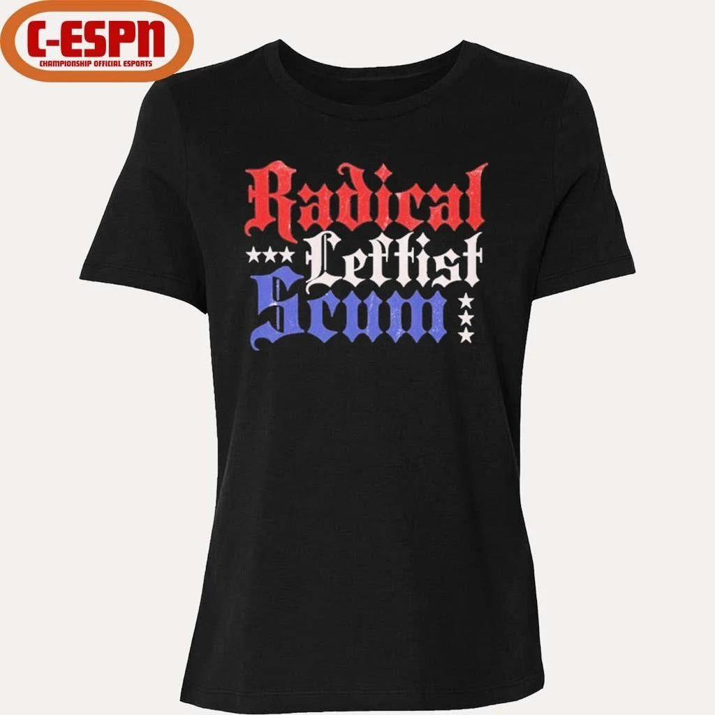 Radical Leftist Scum Vintage Style Patriotic Shirt