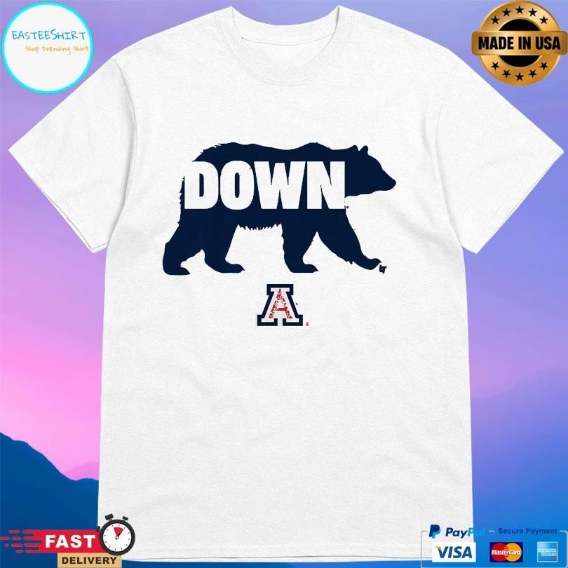 Arizona Wildcats Bear Down Symbol T-shirts