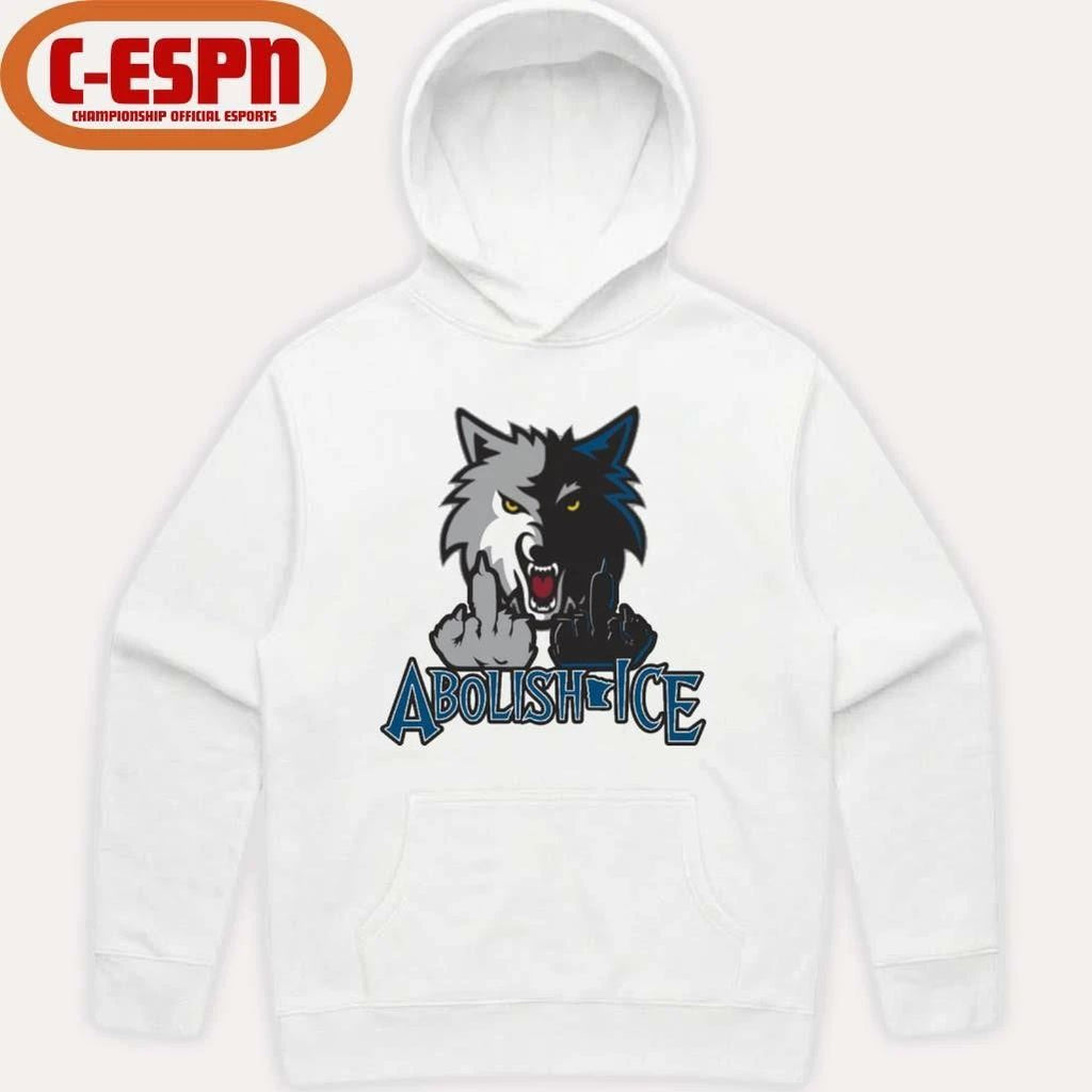 Minnesota Wolves Abolish Ice T-Shirt