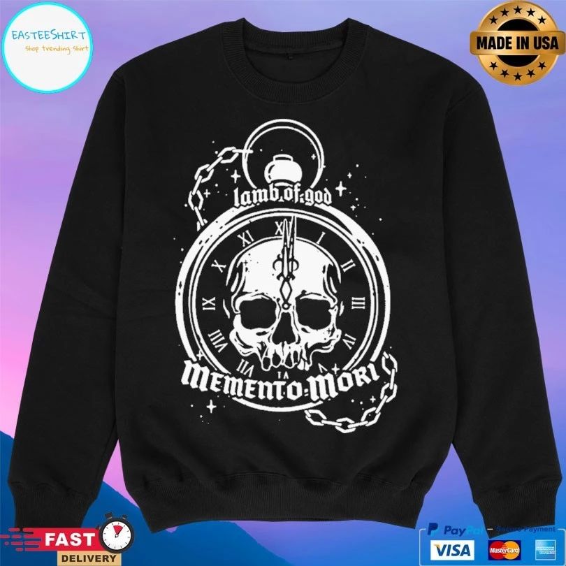 Lamb Of God Memento Mori Skull T-shirt