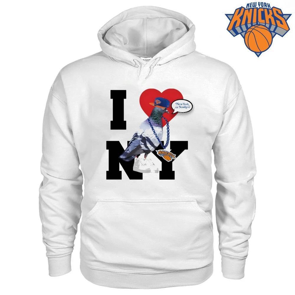 I Love NY Pigeon Streetwear Culture New York Basketball Fan NBA Finals 2026 Shirt
