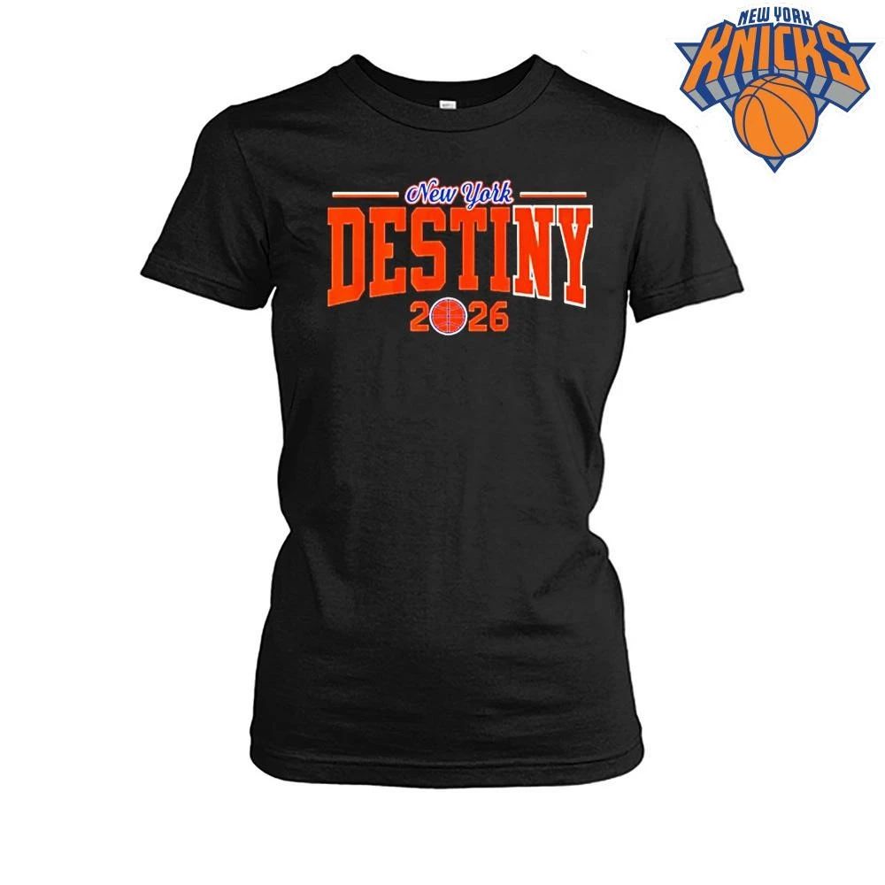 New York Destiny New York Knicks Nba Champions 2026 Shirt