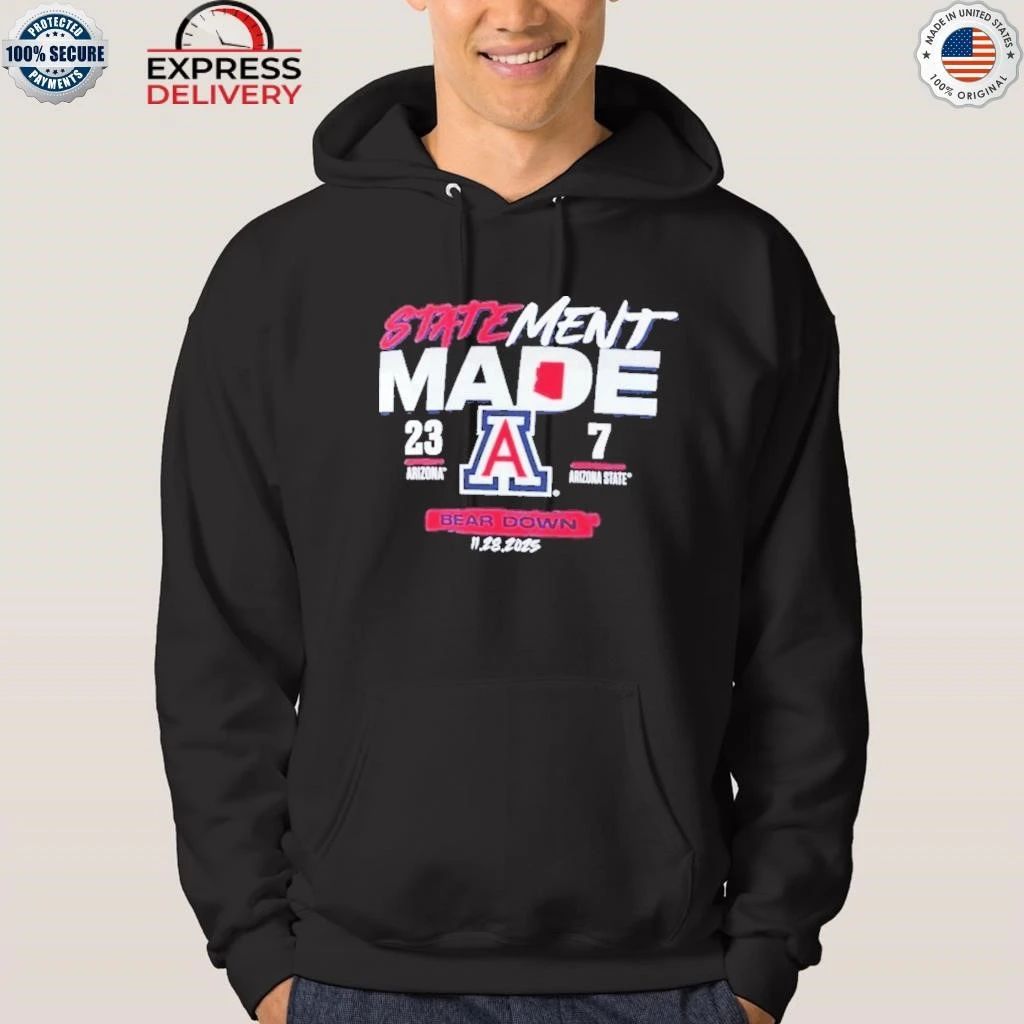 Arizona Wildcats Vs Arizona State Sun Devils 2025 Score Shirt