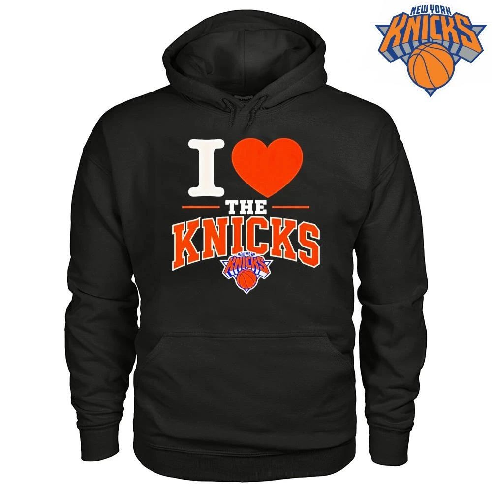 New York Knicks I Love The Knicks Basketball Nba Team Logo Shirt