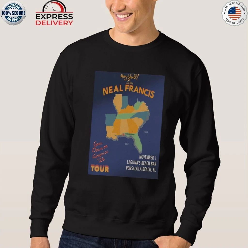 Neal Francis Pensacola Beach FL 11 1 2026 Shirt