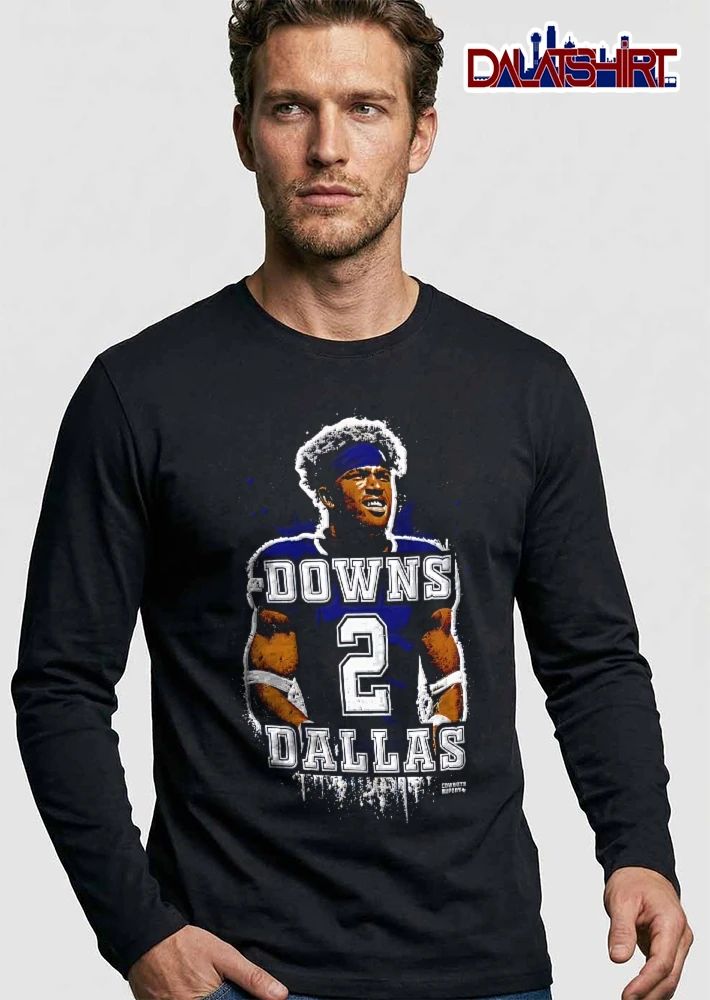 Cowboys Report Downs To Dallas Football Player Paint Splatter shirt