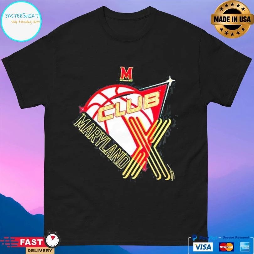 Maryland Terrapins Men’s Basketball Club Logo T-shirts