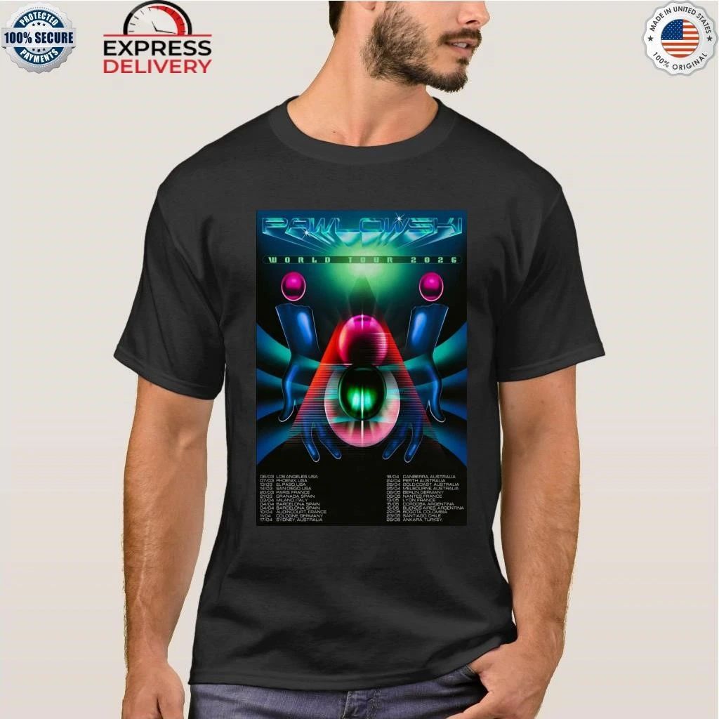 Pawlowski World Tour 2026 Shirt