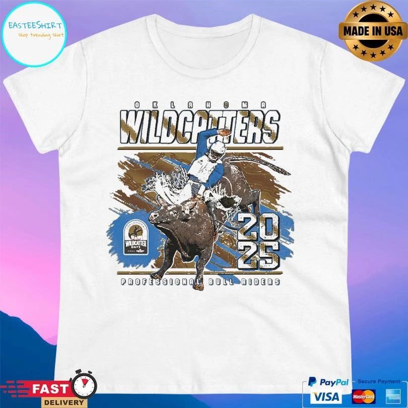 Oklahoma Wildcatters 2025 Event Professional Bull Riders T-shirts