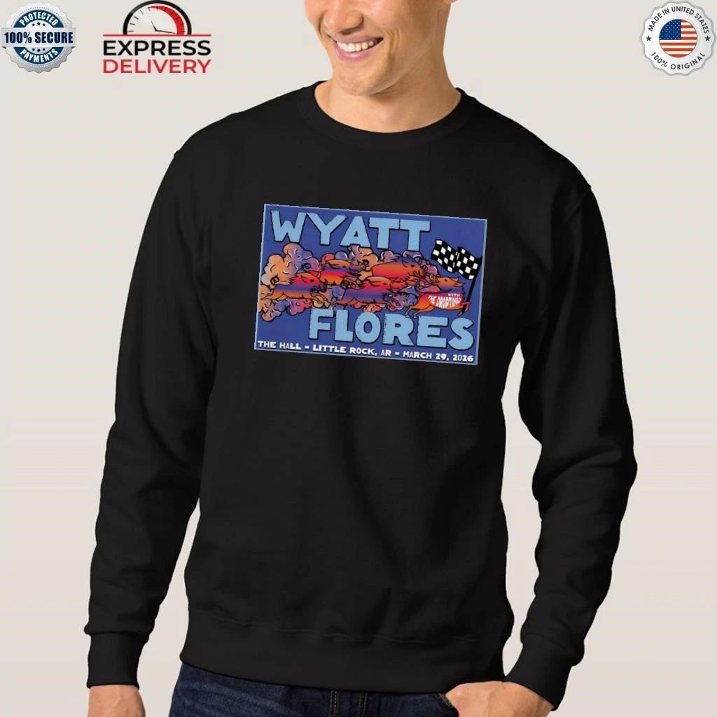 Wyatt Flores March 29 2026 In Little Rock AR Shirt