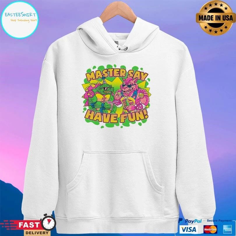 Master Say Have Fun Party Mutants T-shirts