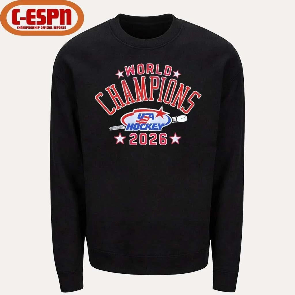 USA Hockey 2026 World Champions Shirt
