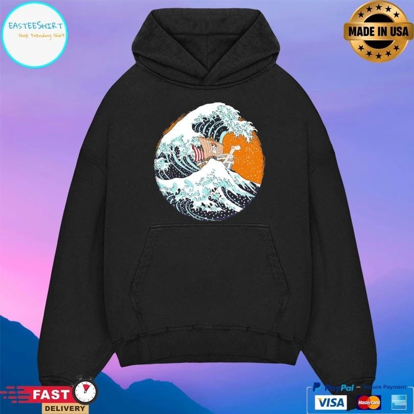 The Great Pirate Of Kanagawa T-shirts