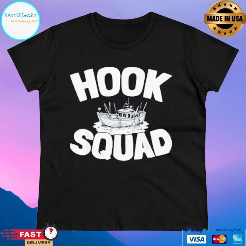 Ocean Fisherman Hook Squad T-shirt