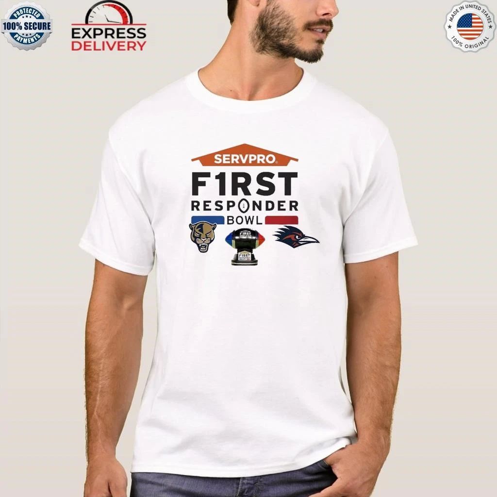 2025 Servpro First Responder Bowl December Matchup FIU Panthers Vs UTSA Roadrunners On December 26 2025 Shirt