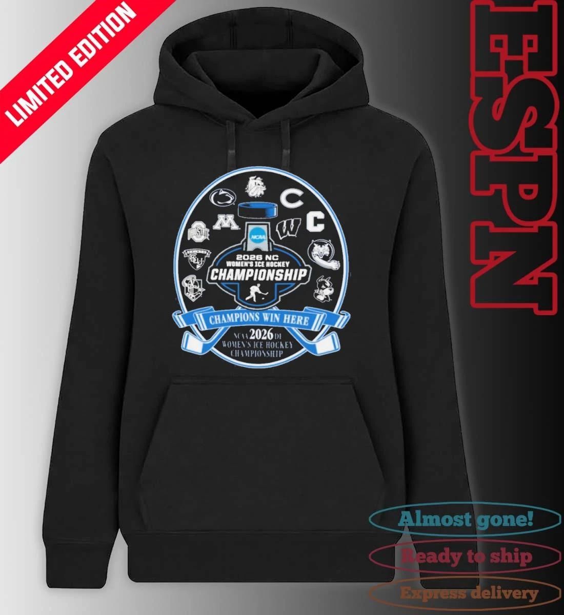 2026 National Collegiate Women’s Ice Hockey Regional Shirt