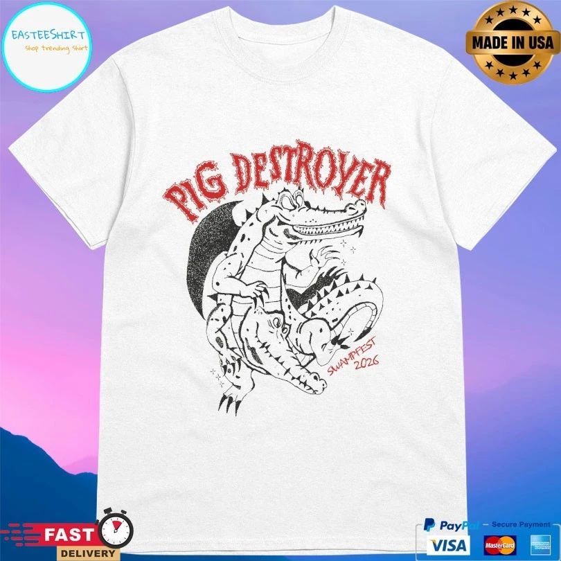 Pig Destroyer Swampfest 2026 T-shirts