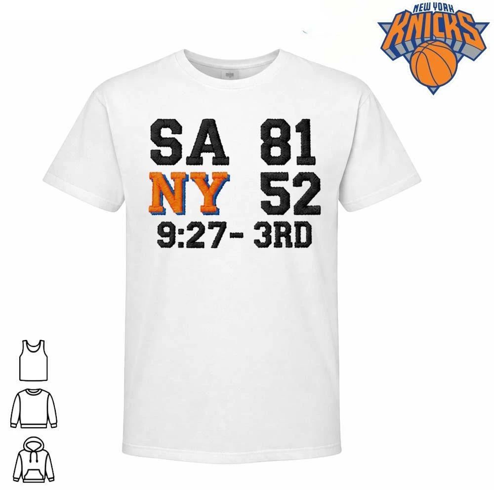 New York Knicks Scoreboard Stats 2026 NBA Finals Graphic T Shirt