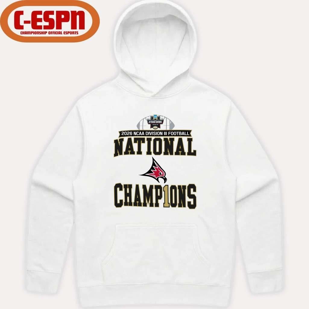 UW-River Falls 2026 NCAA DIII Football National Champions Locker Room T-Shirt