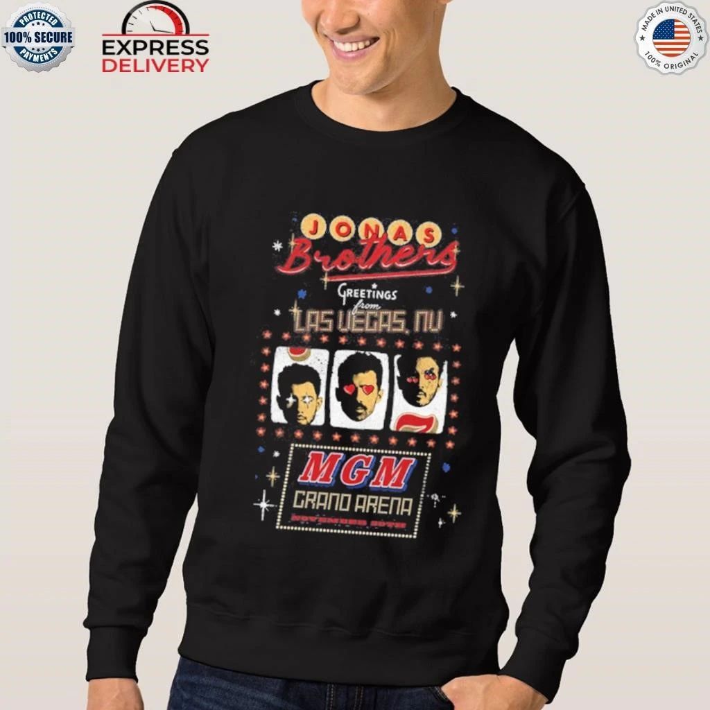 Jonas Brother Nov 29 2025 Las Vegas NV Event Shirt