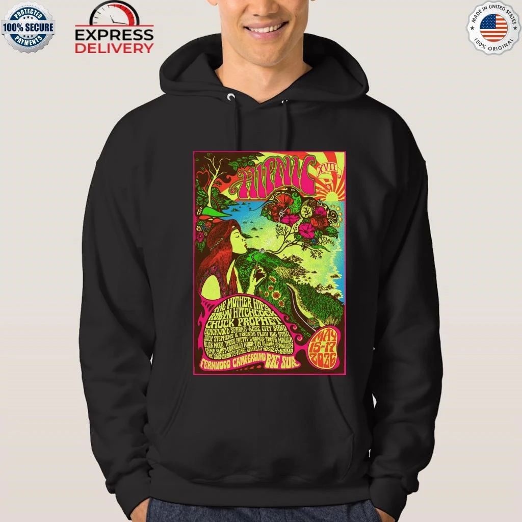 Hipnic XVII Fernwood Campground In Big Sur CA May 15-17 2026 Shirt