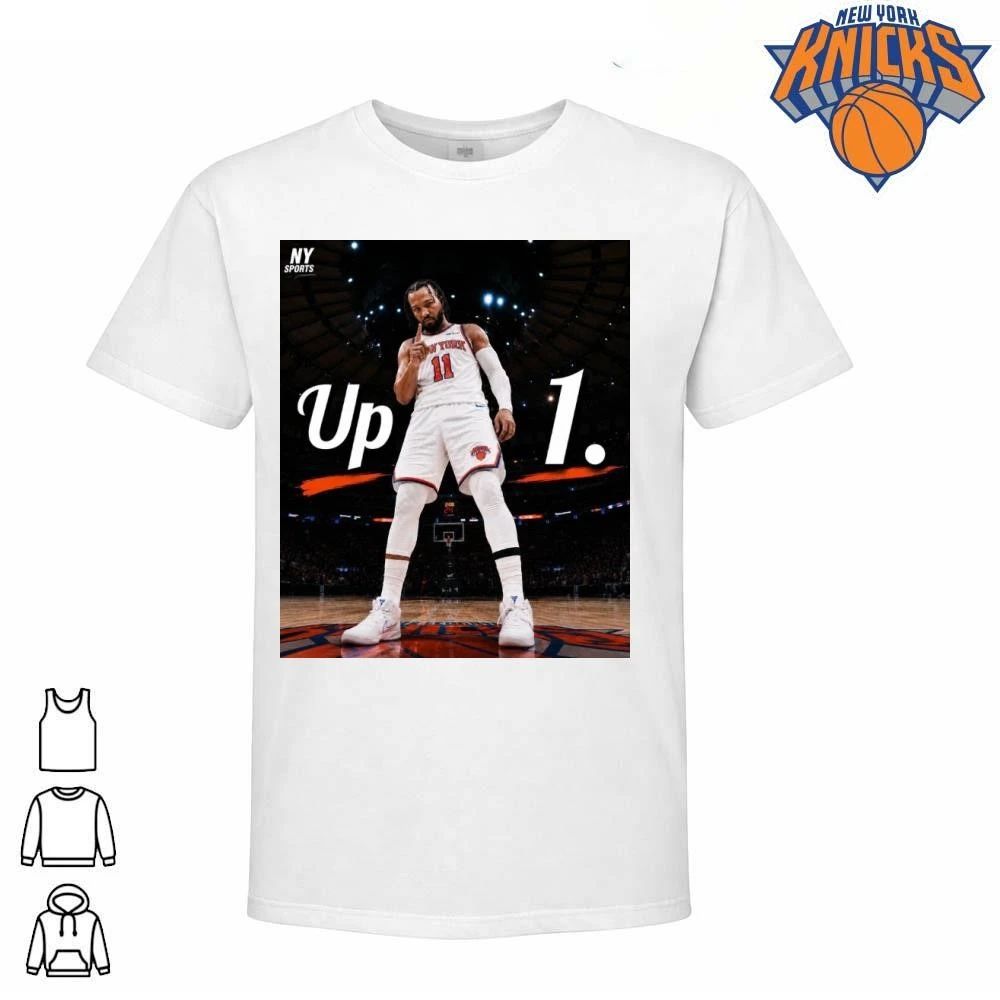 New York Knicks Jalen Brunson Up 1 Madison Square Garden NY Sports Graphic NBA Finals 2026 Shirt