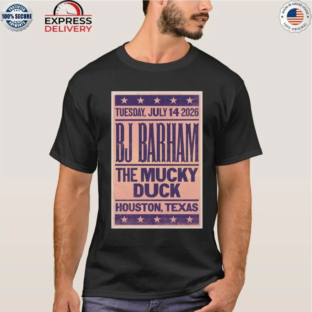 BJ Barham The Mucky Duck Jul 14, 2026 Shirt