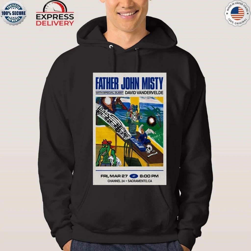 Father John Misty Sacramento Mar 27 2026 Shirt