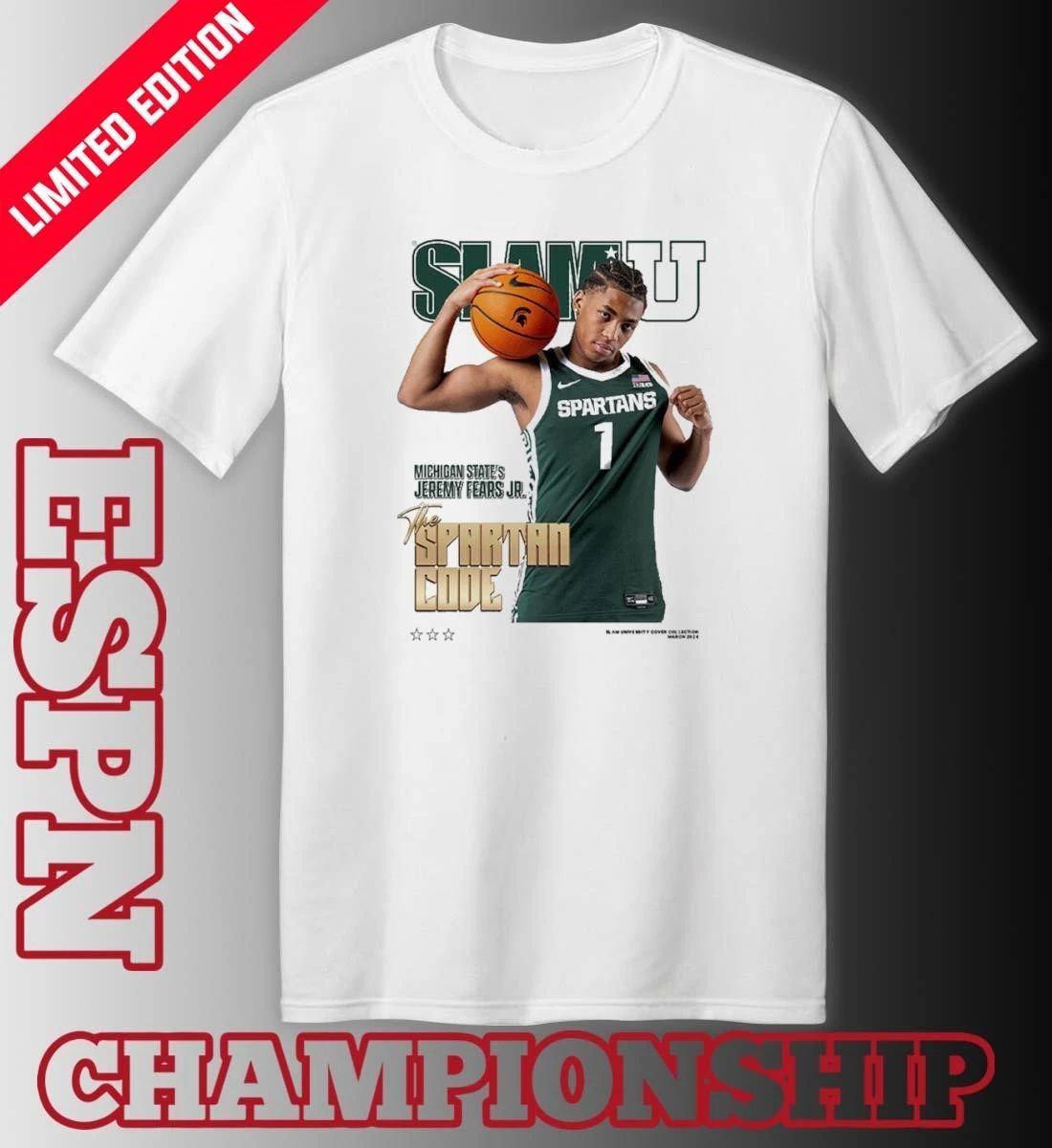 SLAM Jeremy Fears Jr The Spartan Code Shirt