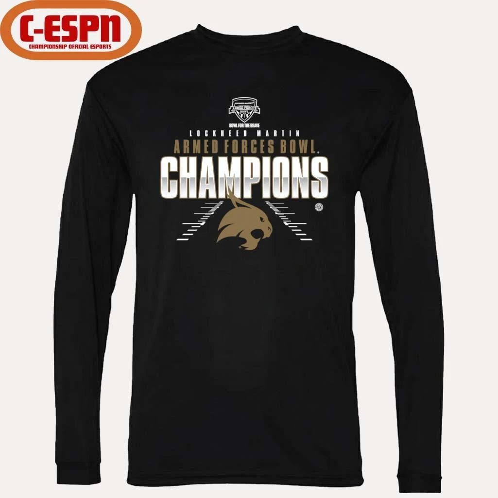 Texas State Football Armed Forces bowl Champions Shirt