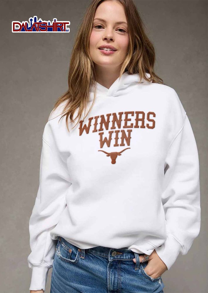 Texas Longhorns NCAA Winners Win Burnt Orange Steer Head Silhouette Logo shirt