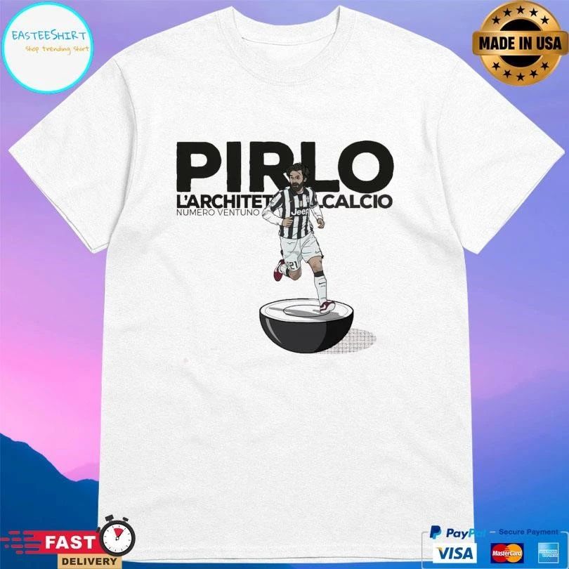 Pirlo Subbuteo L’architet Calcio Numero Ventuno T-shirts