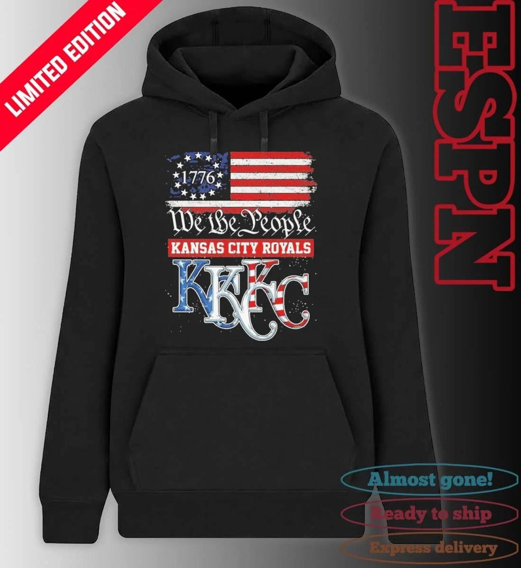 We The People Kansas City Royals Red White Blue Shirt