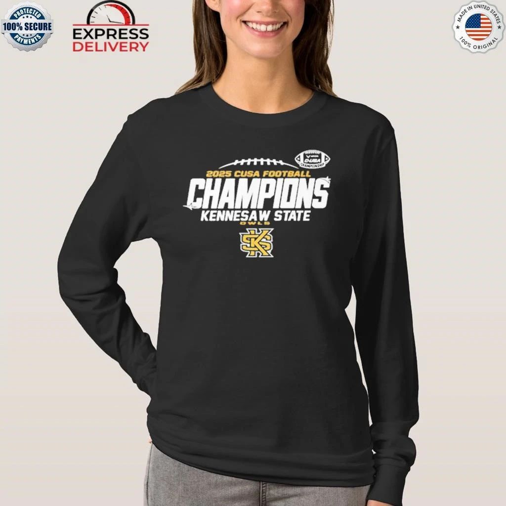 Kennesaw State Owls 2025 C-USA Champs Shirt