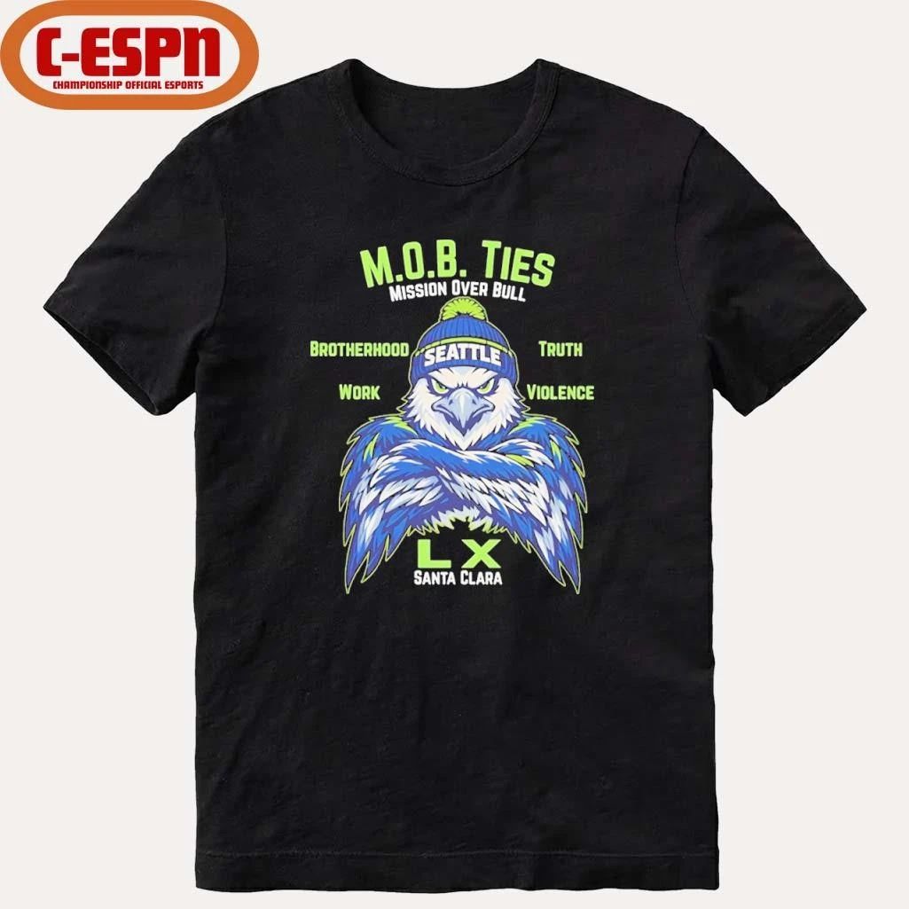 Seattle Football MOB Ties Mission Over Bull Shirt