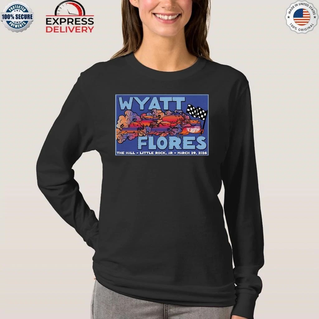 Wyatt Flores March 29 2026 In Little Rock AR Shirt