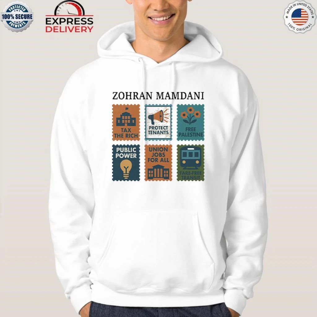 Zohran Mamdani Tax The Rich Shirt