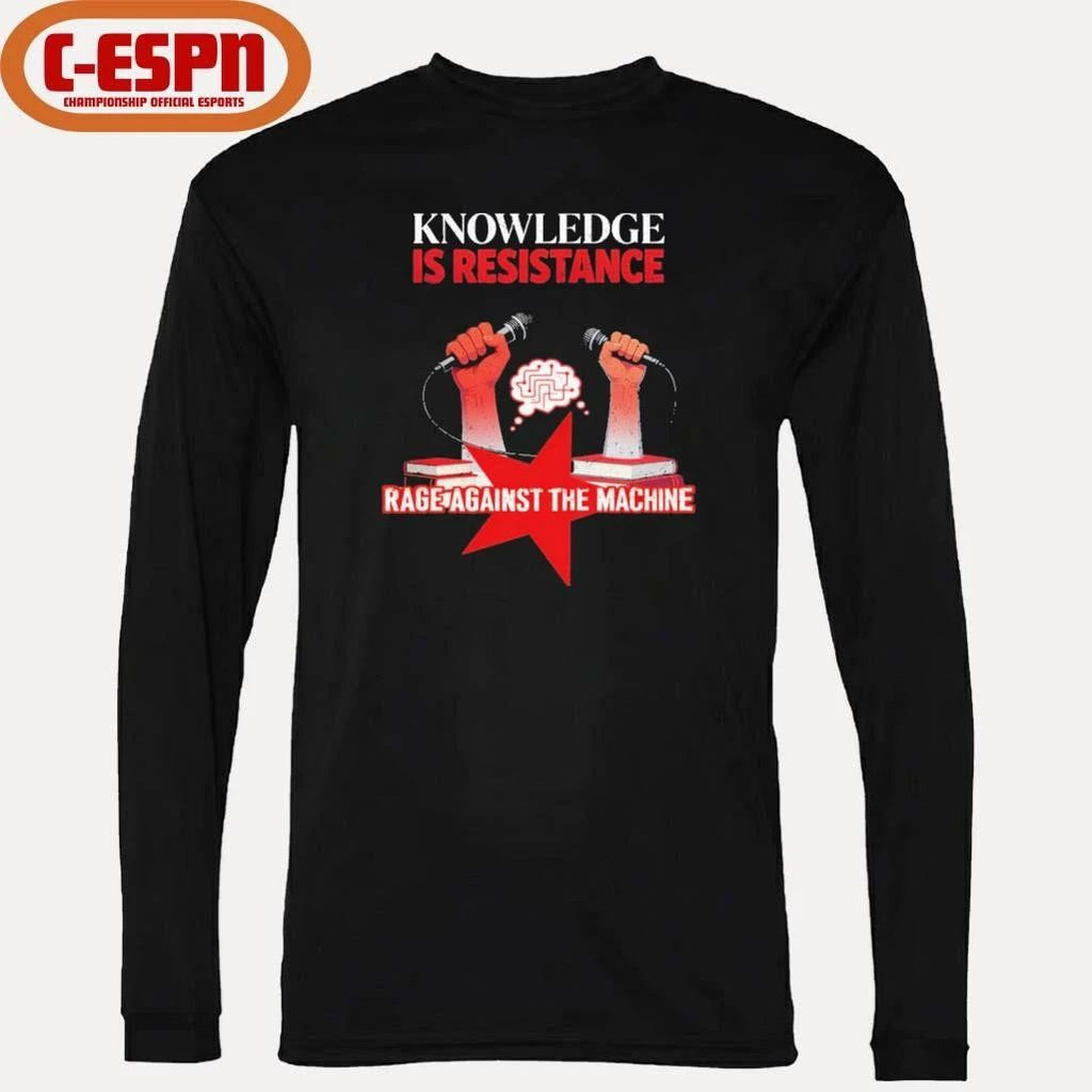 Rage against the machine Knowledge is Resistance T-Shirt